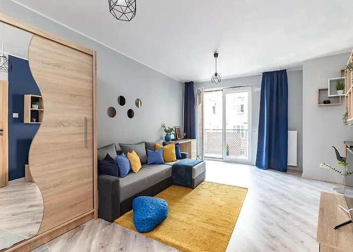 Superapart Stalowa 39 Modern Unit With Kitchen & Wifi